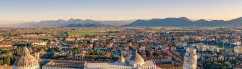 View of Pisa where the conference will take place